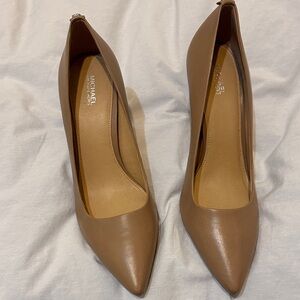 Michael Kors Brown Leather Heels